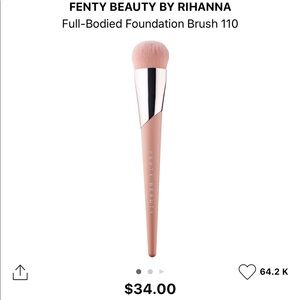 USED Fenty 110 Foundation Brush